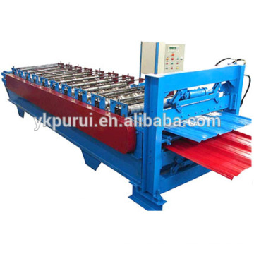 Professioal colored double layer roll forming machine